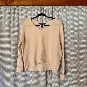 BCBG Cropped Knit Sweater